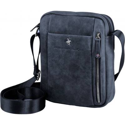 Beverly Hills Polo Club BHPC taška Crossbody BH-8450-05 3 L modrá