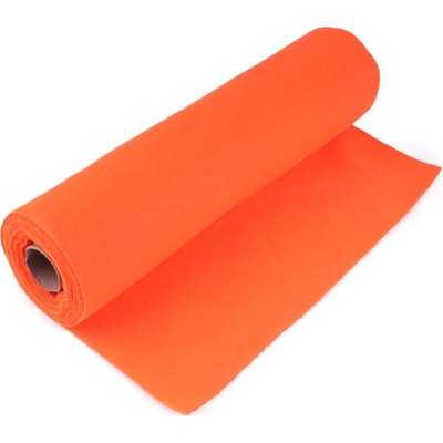 Stoklasa Filc / plsť 730123/04 jednobarevný, oranžový, š. 41cm, 215g/m2, tloušťka 1-1,4mm (látka v metráži)