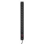 Activejet Разклонител Activejet COMBO 12 гнезда 5м черен (COMBO/12gn/5m/cz)