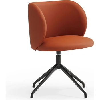 Teulat Оранжев тапициран трапезен стол Mogi - Teulat (17506_TE)