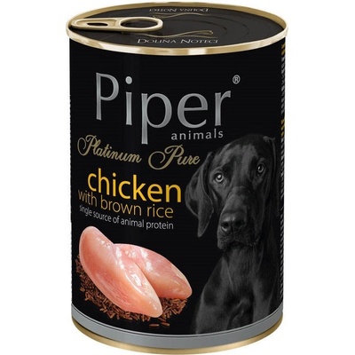 Dolina Noteci Piper PLATINUM PURE kuře s hnědou rýží 400 g