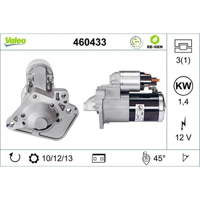 Startér VALEO 460433