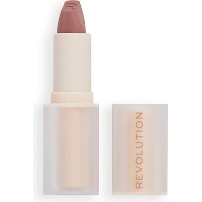Makeup Revolution Lip Allure Soft Satin Lipstick krémová rtěnka se saténovým finišem Brunch Pink Nude 3,2 g