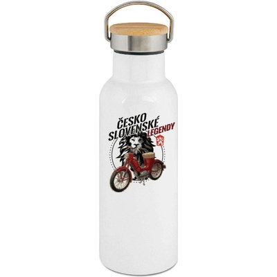123TRIKO termoska Československé legendy Jawa "Pařez" 500 ml motorka