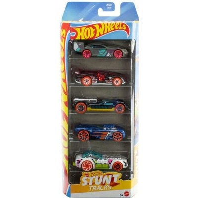 Mattel Hot Wheels 5ks angličáky Stunt Tracks