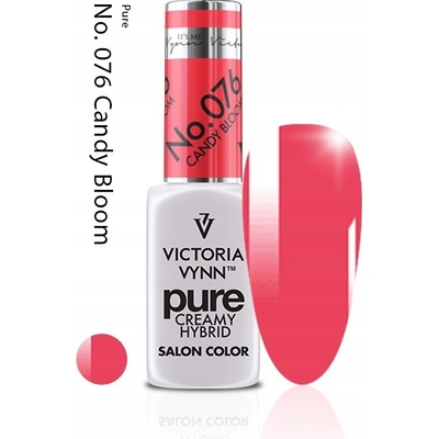 Hybridní lak Victoria Vynn Candy Bloom 8 ml červeno-růžový