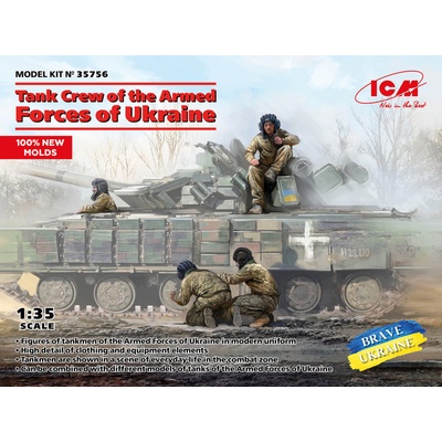 ICM Tank Crew of Armed Forces of Ukraine 4 fig. 1:35