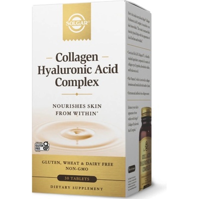 Solgar Collagen Hyaluronic Acid Complex 30 tabliet