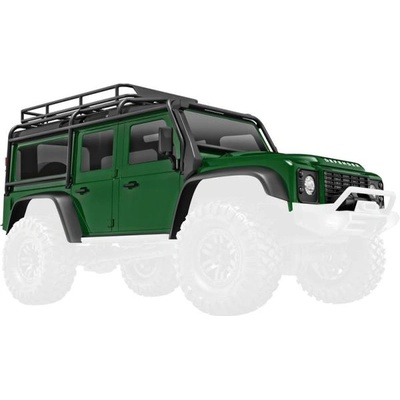 Traxxas Каросерия Traxxas Land Rover Defender зелена