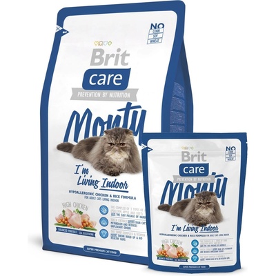 Brit cat Care Monty I'm Living Indoor 0,4 kg