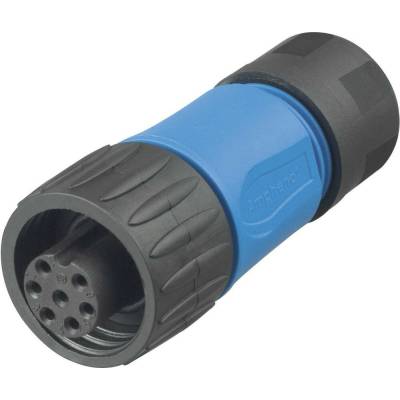 Amphenol C016 30D006 110 10 guľatý faston, 1 ks