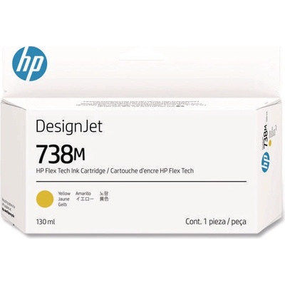 HP 738M A24VPA жълт (yellow) оригинална касета (A24VPA)