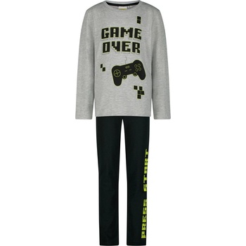 Image 1 of Пижама Gamer сива с дълъг ръкав и панталон, размер 116 (EM-GENN-002_116)