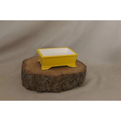 Yixing keramická miska Zelená 14 x 11 x 5 cm