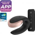 Satisfyer Вибратор за двойки Satisfyer Double Love черен с дистанционно и App