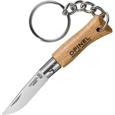 Opinel N°02 Inox Keychain Beech 000065