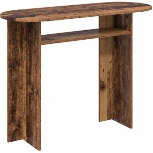 vidaXL Конзолна маса Старо дърво 100 x 39, 5 x 75 см (8001165)