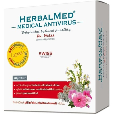 Dr.Weiss HerbalMed Medical 20 pastilek