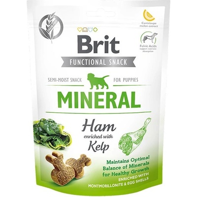 Brit Care Dog Functional Snack MINERAL Шунка за Кучета Пухчета 150 г