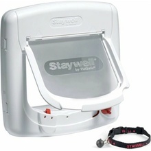 PetSafe Staywell 400 Magnetic plast 25,2 x 24,1 cm biela
