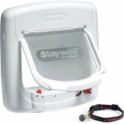 PetSafe Staywell 400 Magnetic plast 25,2 x 24,1 cm biela