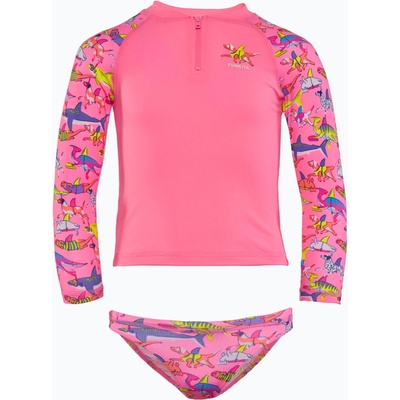 Funkita Детски бански с дълъг ръкав + долнище Funkita Zippy Rashie & Brief learner lane