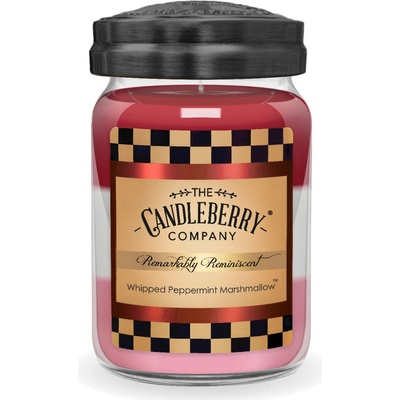 Candleberry Candle Whipped Peppermint Marshmallow, 624 g
