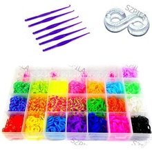 Rainbow náramky 6200ks gumičky Loom Bands