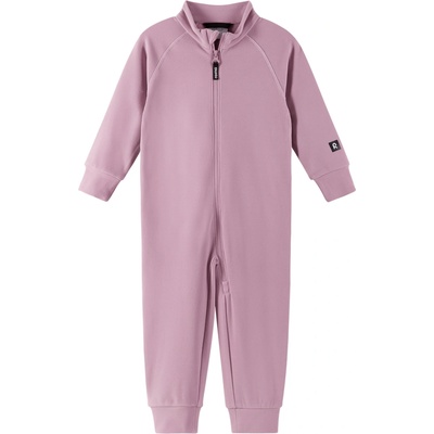 Mäkký fleecový overal pre deti ružový Grey Pink Tarhaan Reima
