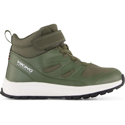Viking Детски ежедневни обувки Viking Kid's Equip Mid WP 1V Sneakers - Olive - размер 42 (EU) (702-3418-0223)