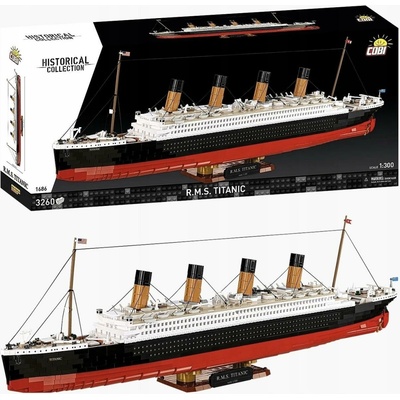 Cobi 1686 R.M.S. Titanic, 1:300, 3260 kostek