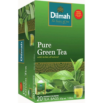 Dilmah zelený čaj Pure Green 20 x 1,5 g