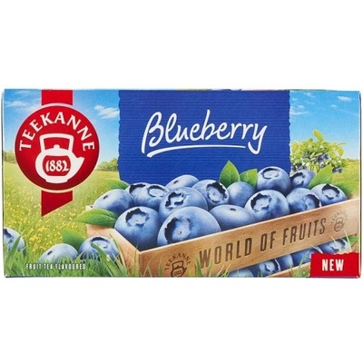 Teekanne World of Fruits Blueberry ovocno bylinný čaj 20 x 2,25 g