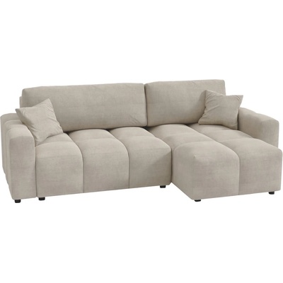 ROPEZ Бежов ъглов диван (променлив) Luki - Ropez (Luki Naroznik L - Prawy tk. Enjoy New 01)