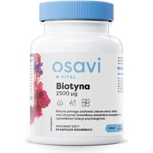Osavi biotín 2500 mcg 60 vegánskych kapsúl