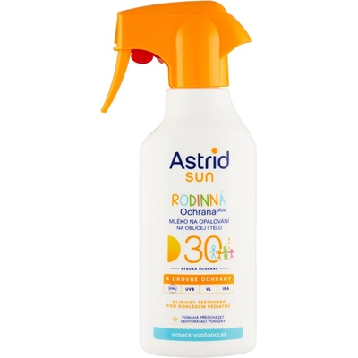Sarantis Astrid Sun слънцезащитен спрей за семейство XL SPF30 270 мл