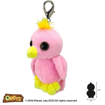 Wild Planet Ключодържател Какаду 9см, Wild Planet (K8274)