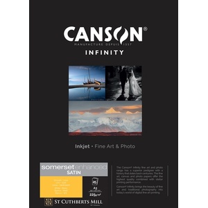 Canson Somerset Enhanced Satin 225 g/m2 - A3, 25 листа (17-762512010)