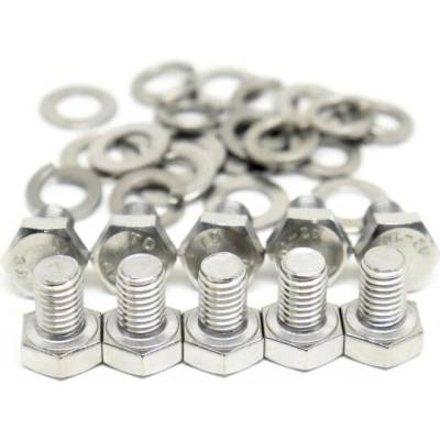 Modelcentrum Set nerezových šroubů M8x12 a podložek pro Lithium Cell 10 pack