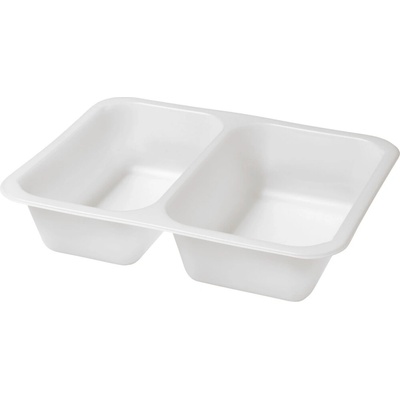 DUNI Tácka cater bio biela 2-dielna 227 × 178x50 mm