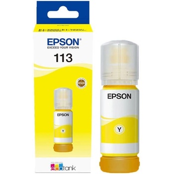 Epson 113 EcoTank Оригинален жълт мастилен резервоар (C13T06B440)