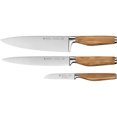 WMF - Sada kuchyňských nožů GRAND WOOD 3 ks 1897699992