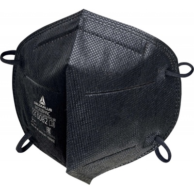 Delta M1202BHC FFP2 respirátor bez ventilu vertikální skládání černá 30 ks