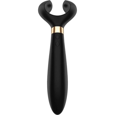 Satisfyer Endless Fun - акумулаторен, водоустойчив вибратор за двойки (черен)
