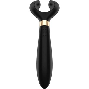 Satisfyer Endless Fun - акумулаторен, водоустойчив вибратор за двойки (черен)