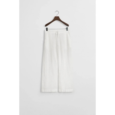 Gant Pull On Cotton Linen Pants White – Zboží Dáma