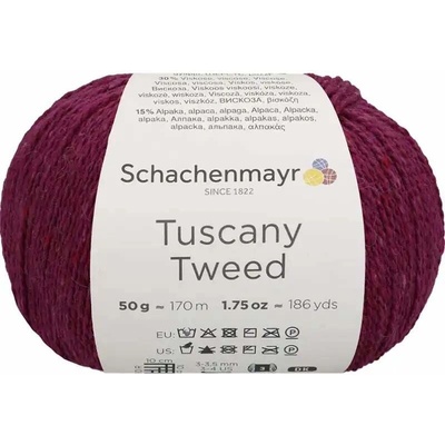 Schachenmayr Tuscany Tweed 34 Malinová