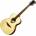 LÂG GUITARS Tramontane T70A Natural Satin Джъмбо китара