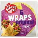 POCO LOCO ЦАРЕВИЧНИ ТОРТИЛИ (6 БР. , 25 СМ)