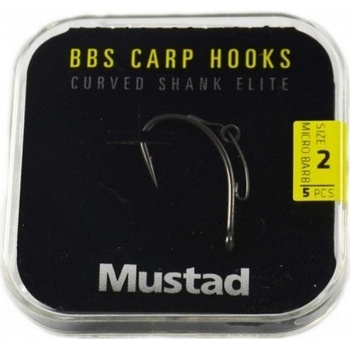 Mustad BBS Curve Shank Elite vel.6 5 ks